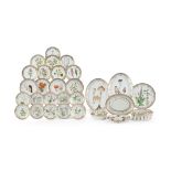 ROYAL COPENHAGEN, FLORA DANICA, A PART DINNER SERVICE, MODERN