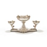 A SILVER CENTRE PIECE, GOLDSMITHS & SILVERSMITHS CO. LTD., LONDON 1931