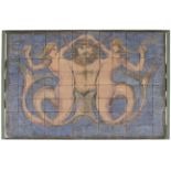 λ QUENTIN BELL (ENGLISH, 1910-1996), A TILED TABLE, CIRCA 1985
