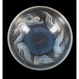 RENÉ LALIQUE (FRENCH, 1860-1945) 'ONDINES' BOWL, DESIGNED 1921, PRE 1945