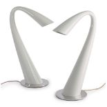 KLAUS NOLTING AND ANDREAS OSTWALD (SWISS, GERMAN, B.1964) PAIR OF ‘BELLE' TABLE LAMPS, DESIGNED 2006