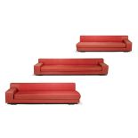 CHRISTIAN LIAIGRE (FRENCH, 1943-2020), THREE-PIECE SUITE OF 'AUGUSTIN' SOFAS, DESIGNED 2000