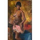 λ AUGUSTUS JOHN (BRITISH 1878-1961), MODEL FROM BRITISH GUIANA