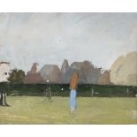λ EUAN UGLOW (BRITISH 1932-2000), FIGURES IN A PARK