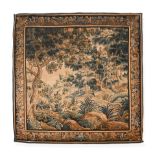 A VERDURE TAPESTRY, PROBABLY FRENCH, FIRST HALF 19TH CENTURY