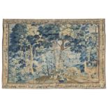 A FLEMISH VERDURE TAPESTRY, LATE 17TH OR 18TH CENTURY