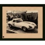 Jaguars at Le Mans (11) Eleven smaller images showing Jaguars running at Le Mans including C-Type,