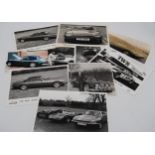Factory Publicity Images of Jaguar Cars from 1950s to 1970s A folder and wallet of factory publicity