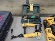 HITACHI 4" RIGHT ANGLE GRINDER & DEWALT RIGHT ANGLE GRINDERS