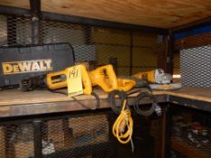 LOT MISC. SAWZALL & DEWALT GRINDER