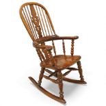 Broadarm Windsor rocking chair