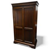 Willis & Gambier - French cherry wood double wardrobe