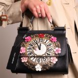 Dolce & Gabbana - 'Sicily Clock’ Medium Bag