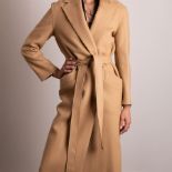 Amanda Wakeley London - full-length coat in camel wool