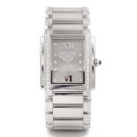 Patek Philippe Twenty~4 ladies stainless steel quartz wristwatch