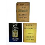 SASSOON, SIEGFRIED - TWO FIRST EDITION TITLES