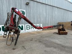 2011 Power To Lift Hiab Crane With Clam Shell Bucket