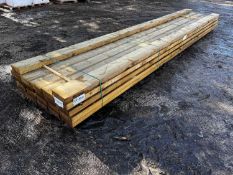 Tanalised Timber Lengths, 150 x 150 x 4800 (8 Of)