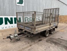 2007 Indespension 3.5 Tonne Dropsides Twin Axle Trailer, Ring Hitch