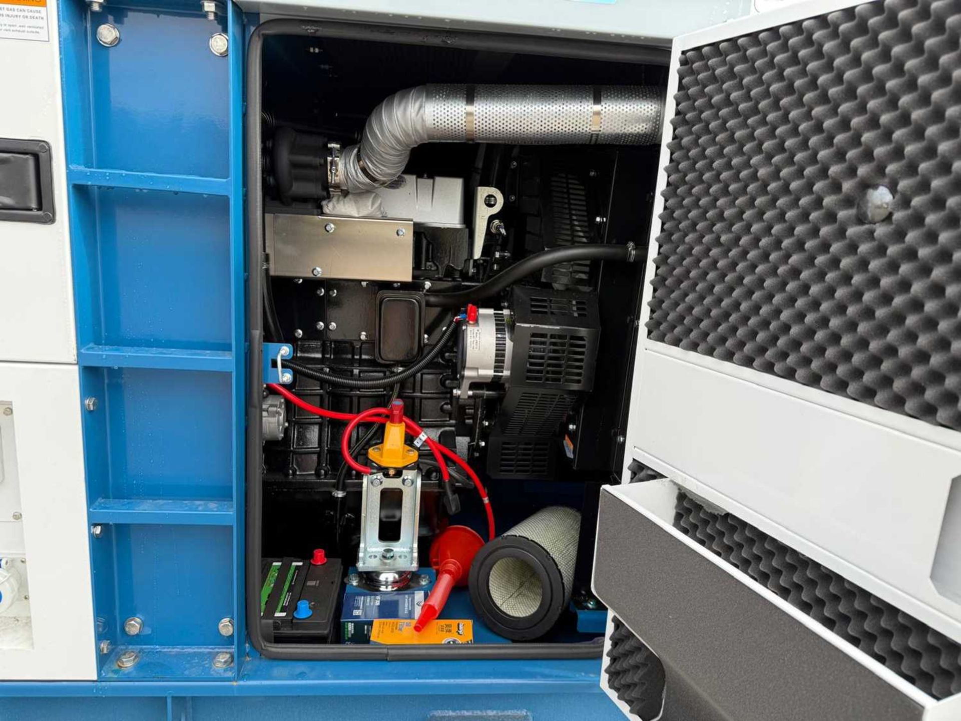 Unused 2025 Ashita AG3-110 110KVA Silent Generator With 4 Cylinder Engine - Image 11 of 19