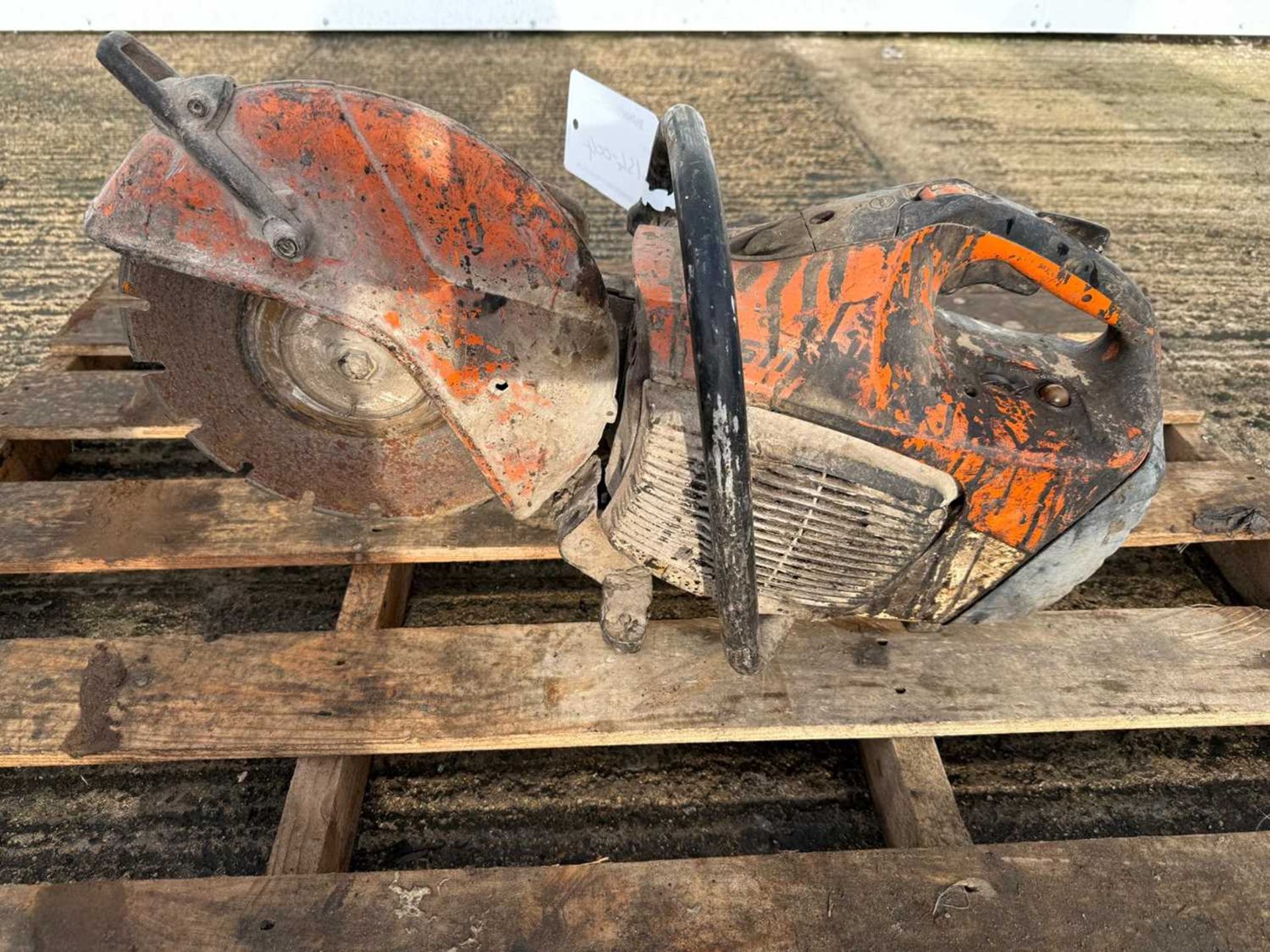 UNRESERVED - Petrol Stihl TS410 Saw - Image 2 of 4