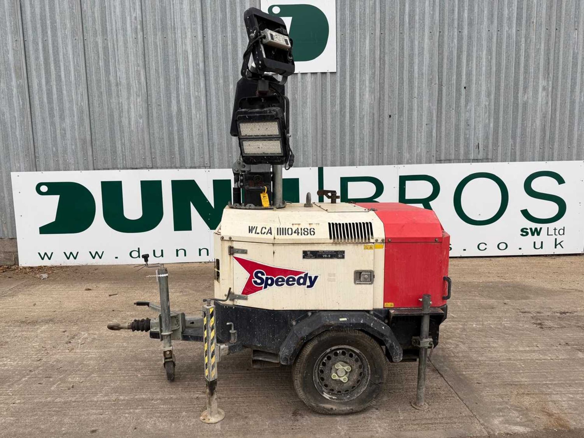 2011 Towerlight VB-9 is a LED Portable Light Tower, With A 230 V Electric Connection. - Image 2 of 14