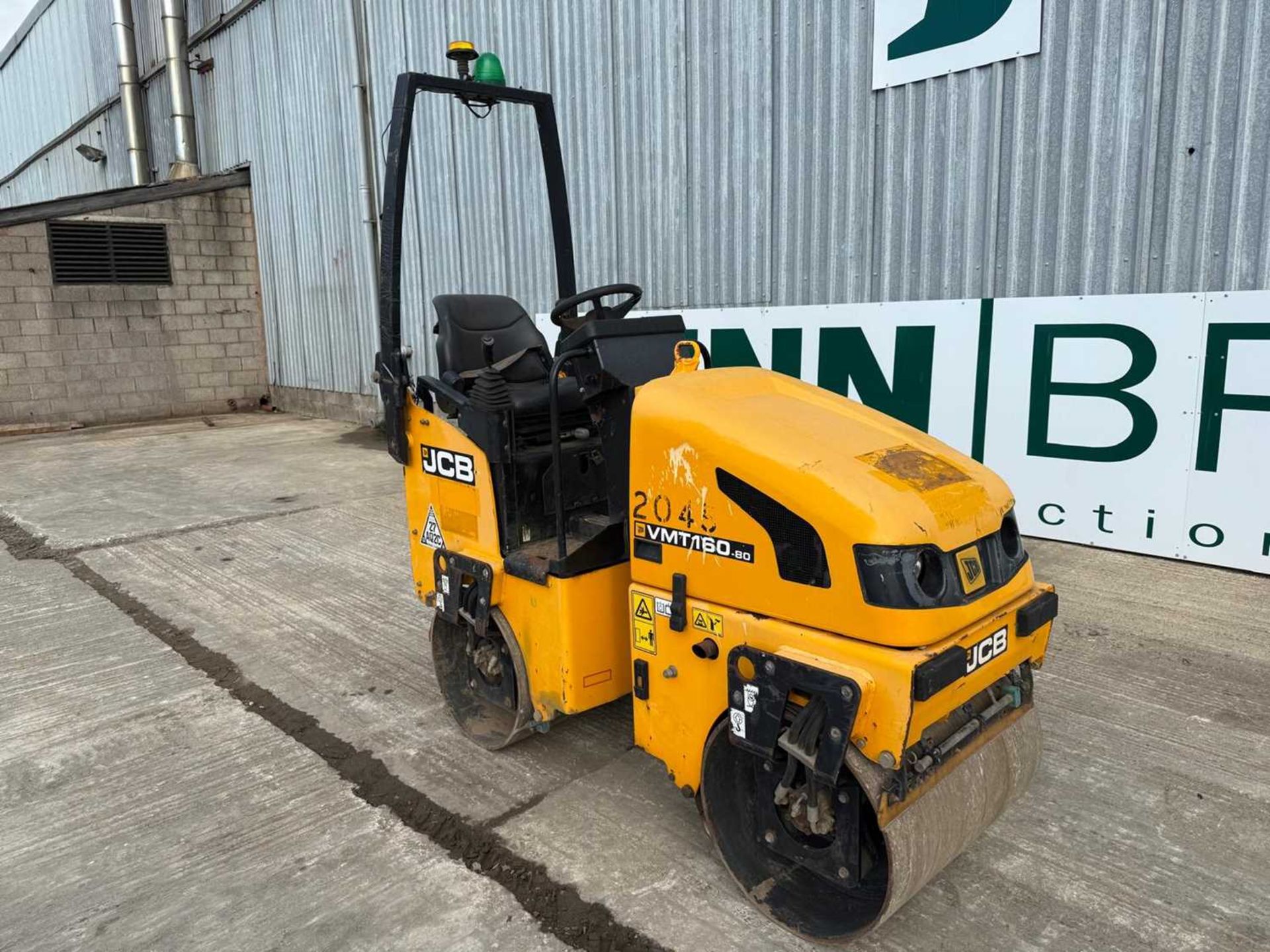 2017 JCB VMT160-80 Double Drum Vibrating Roller. Roll Bar, Work Lights. - Image 7 of 17