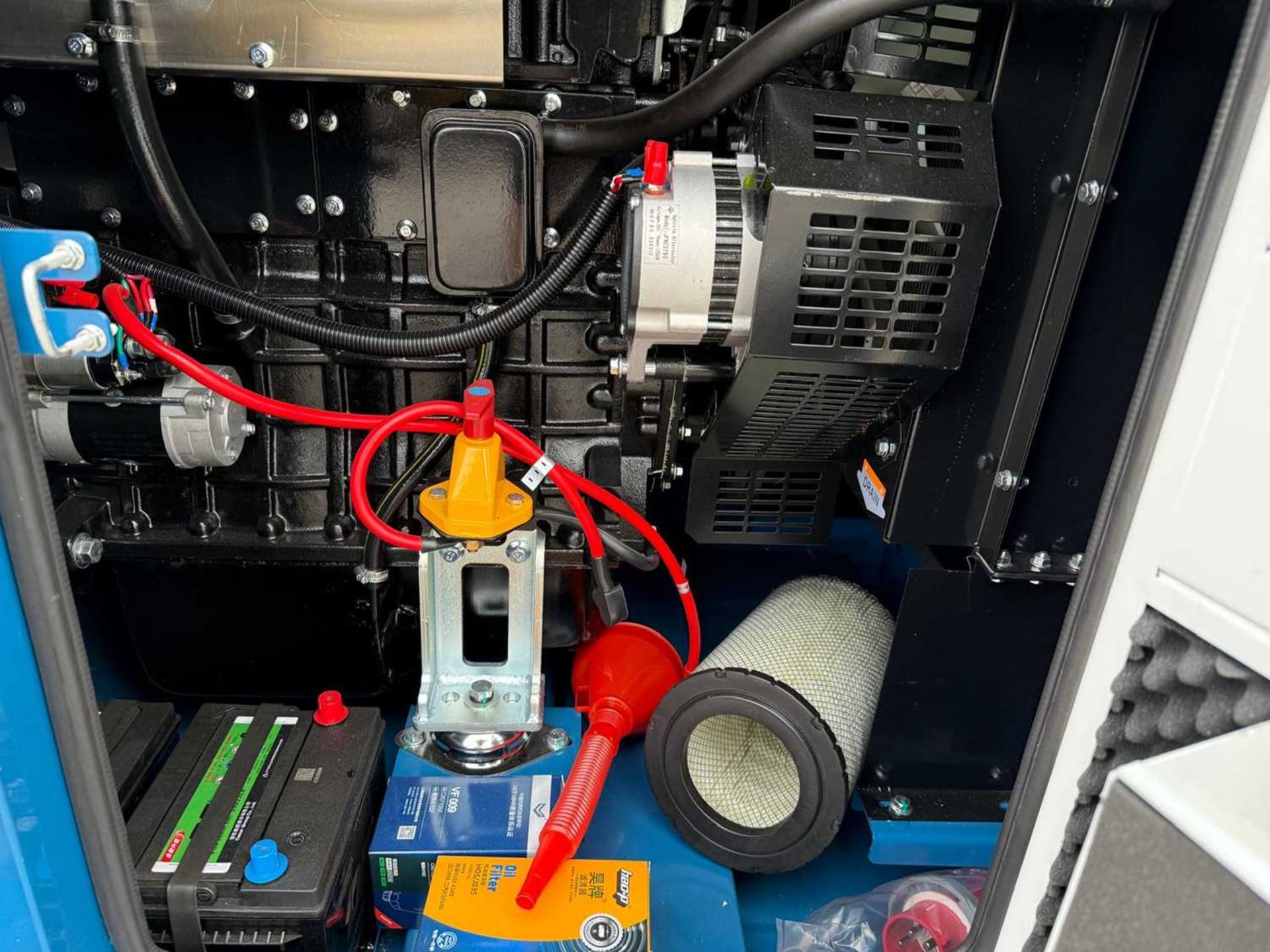 Unused 2025 Ashita AG3-110 110KVA Silent Generator With 4 Cylinder Engine - Image 14 of 19