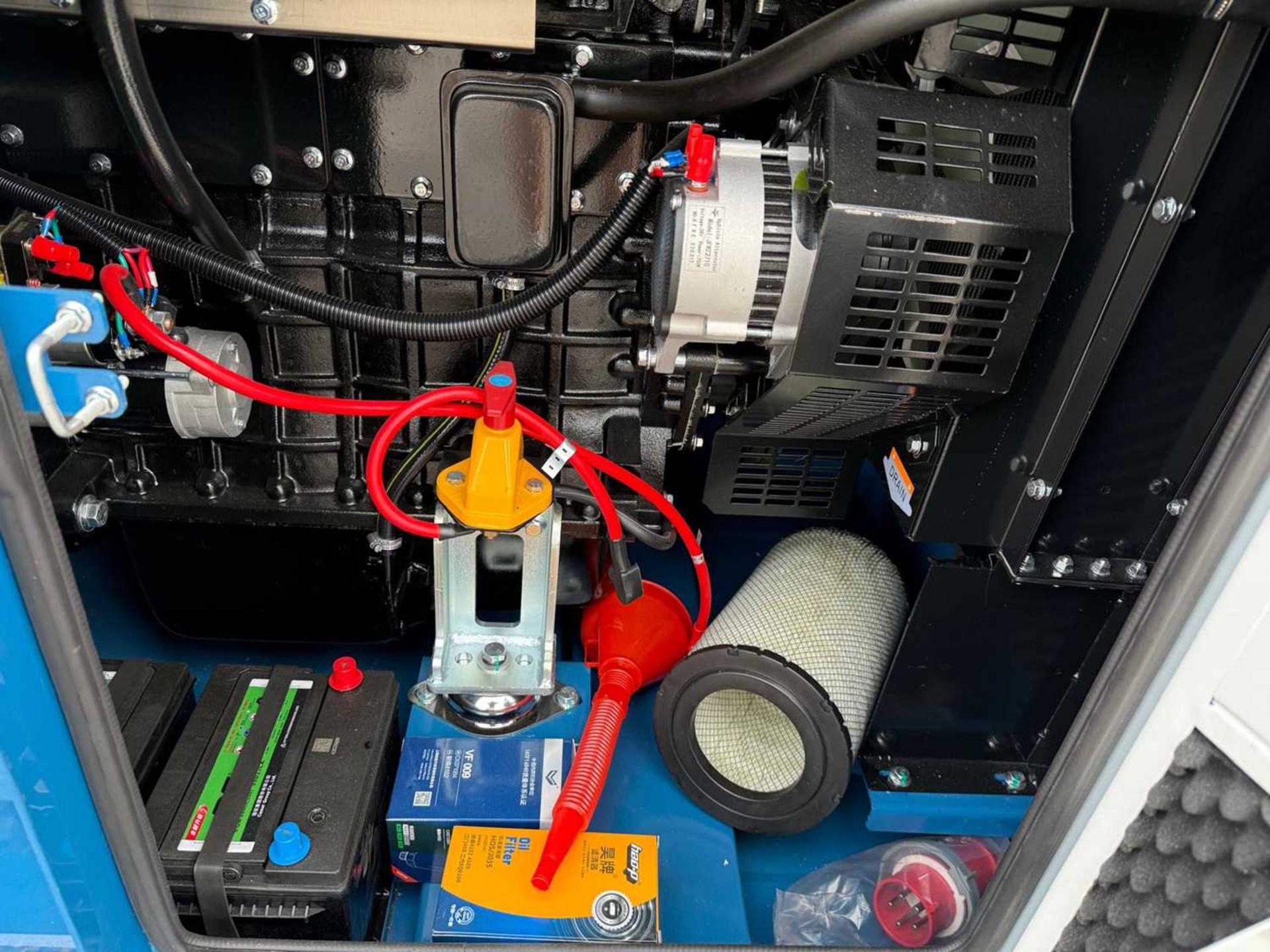 Unused 2025 Ashita AG3-110 110KVA Silent Generator With 4 Cylinder Engine - Image 12 of 19