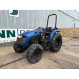 Landini 1-55M 4WD Tractor, Two Spools, PTO, 3 Point Linkage, Roll Bar.