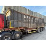 2003 Weighlifter 3STD Scrap Tipper Trailer, Barn Doors, Cat Walk Viewing Platform, 50/50 Flip Over S