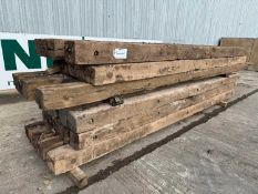 Used 5M x 1M Wooden Bog Mats (6 Of)