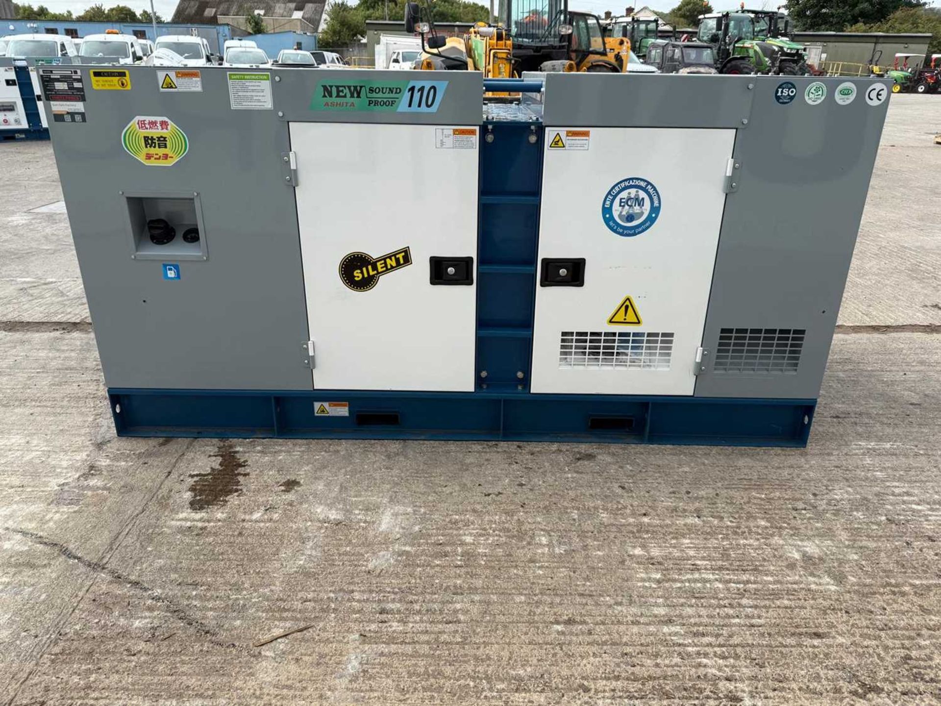 Unused 2025 Ashita AG3-110 110KVA Silent Generator With 4 Cylinder Engine - Image 5 of 19