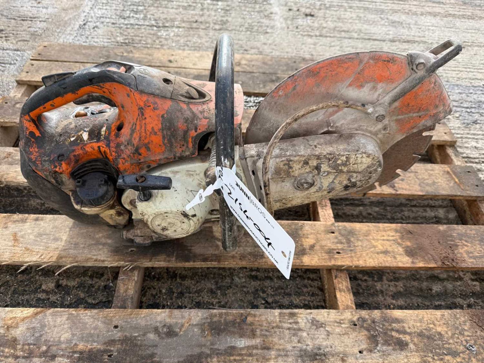 UNRESERVED - Petrol Stihl TS410 Saw - Image 4 of 4