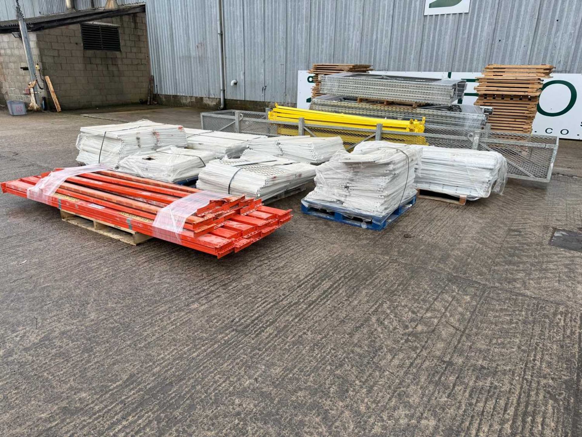 Pallets Of Pallet Racking 14 Pallets In Total Sizes Are On Photos , Up ...