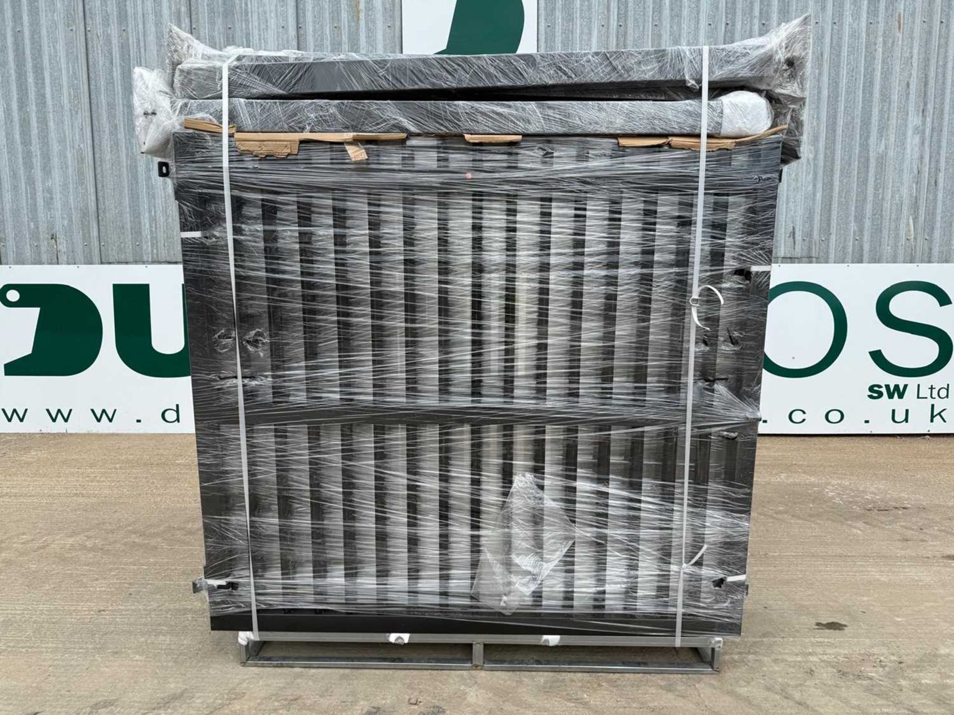13 Ft Opening Gates With 2 Hanging Posts, 1800mm High Posts 10mm x ...