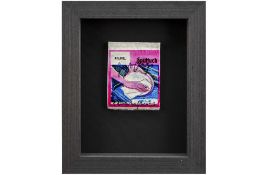 Joseph Beuys signed "Spültuch" object from "Das Wirtschaftswert-Prinzip" with text and stamp