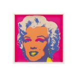 WARHOL ANDY (1928 - 1987) second edition "Sunday B Morning" screenprint with black stamps on the bac