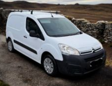 2016 CITROËN BERLINGO 1.6 HDI 625 ENTERPRISE – 3 SEATER – AIR CON – BLUETOOTH – NO VAT