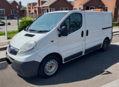 2011 VAUXHALL VIVARO SWB CDTI 90PS PANEL VAN - DIESEL – MANUAL – WHITE