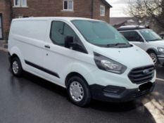 *(ONLY 106 K MILEAGE)* 2019 FORD TRANSIT CUSTOM 280 TDCI SWB VAN >>-NO VAT ON HAMMER-<<