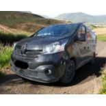 2017 RENAULT TRAFIC LL29 SPORT NAV ENERGY DCI – LWB – 97K – BLACK