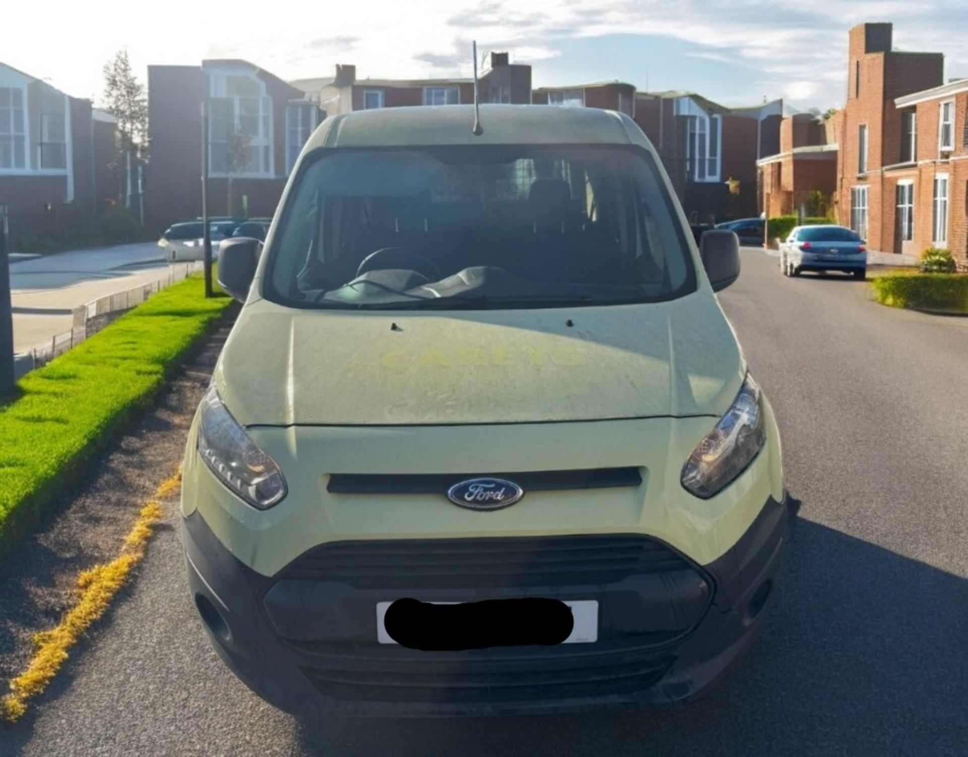 2016 FORD TRANSIT CONNECT 1.6 TDCI DOUBLE CAB - DIESEL – MANUAL – WHITE – 5 SEATER - Image 2 of 14