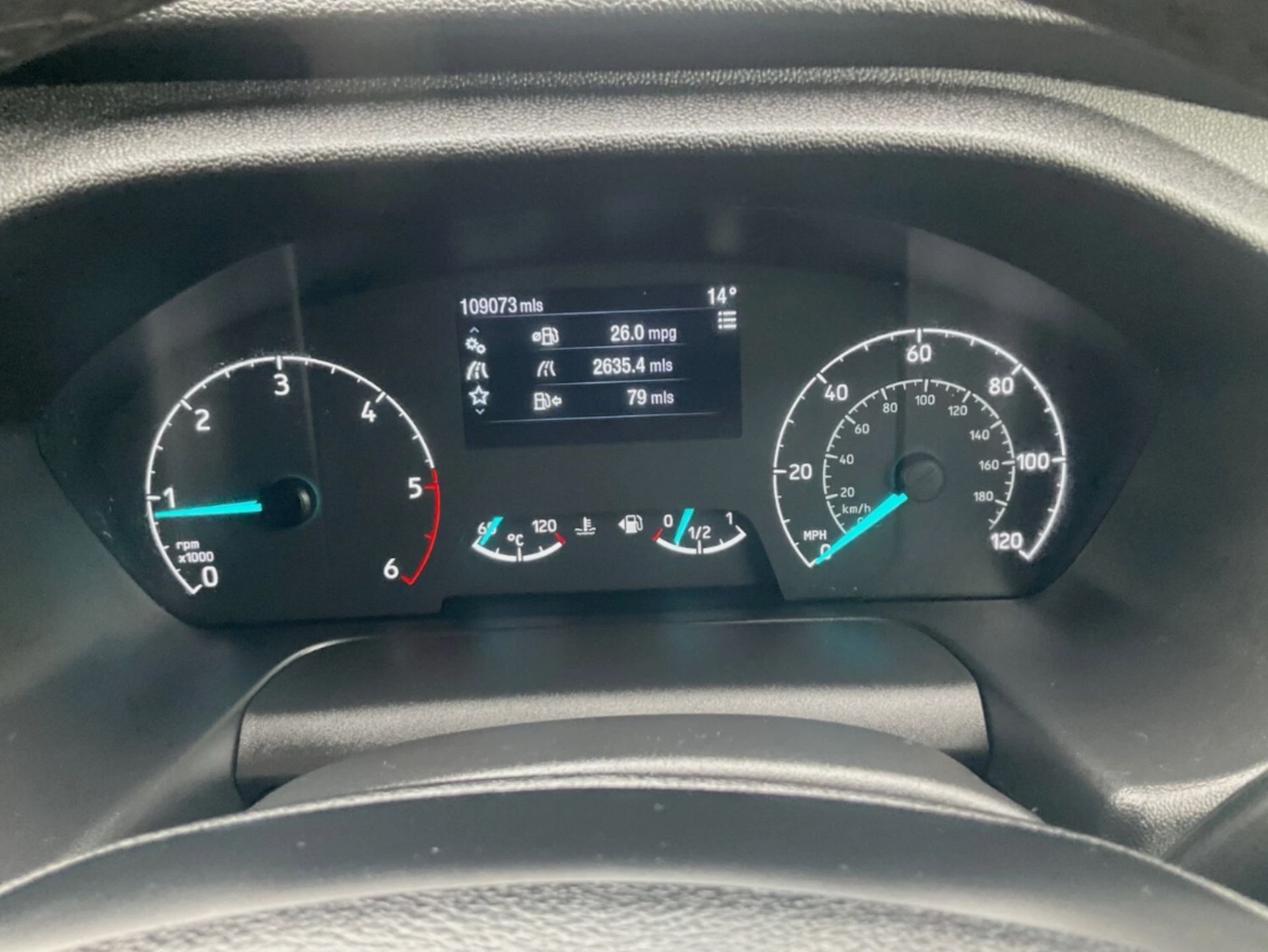 **(ONLY 109K MILEAGE)** 2020 FORD TRANSIT CUSTOM 300 TREND ECOBLUE - Image 13 of 16