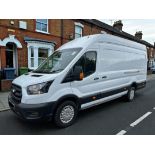 **(ONLY 83K MILEAGE)** 2023 FORD TRANSIT T350 130 BHP EXLWB EXTRA HIGH ROOF JUMBO L4 H3