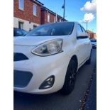 2015 NISSAN MICRA ACENTA 1.2 PETROL AUTOMATIC CVT 5-DOOR HATCHBACK >>--NO VAT ON HAMMER--<<