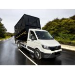 2019 MAN TGE 5.180 AUTO 5-TON TWIN WHEEL CAGE TIPPER WITH TAILLIFT – EURO 6,