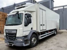 2018 DAF LF 230 EURO 6 – 18 TON FRIDGE/FREEZER TRUCK>>--NO VAT ON HAMMER--<<