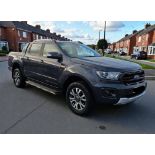 **(ONLY 58K MILEAGE)** 2022 FORD RANGER WILDTRAK ECOBLUE 4X4 2.0 DIESEL>>--NO VAT ON HAMMER--<<