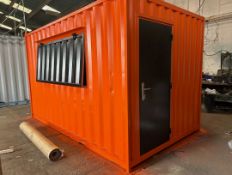 10FT X 8FT SHIPPING CONTAINER – STREET FOOD / COFFEE SHOP / FOOD KIOSK